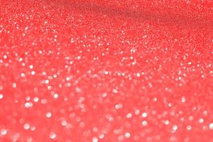 A red background with glitter and sparkles photo