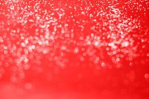 Red background with white lights photo