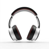 Stylish wireless headphones with sleek design and comfortable ear pads for an immersive listening experience photo
