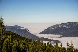 Scenery in the German Alps around Garmisch-Partenkirchen, Bavaria photo