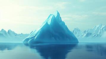 Tip of the Iceberg, Business Success Concept photo