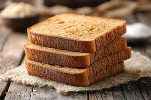 Delicious Rustic Sourdough Bread Slices Perfect for Gourmet Sandwiches or Toast photo