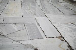 Cracked of marble tiles, Texture background photo