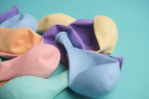 Vibrantly Colorful Latex Balloons Perfect for Celebrations and Events photo
