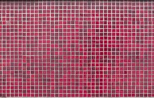 Texture of red square tiles. photo