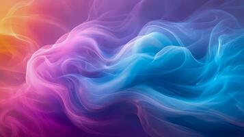 An abstract smoke pattern emanating from a central point and dissipating into space photo