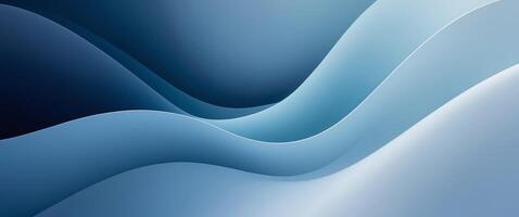Harmonious Gradient Shading Creating Depth Through Smooth Color Transition from Deep Navy to Light Azure photo