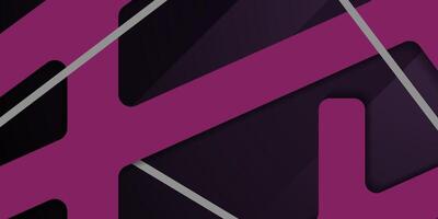 Dark purple overlap papercut abstract 3D background with simple pattern combination. vector