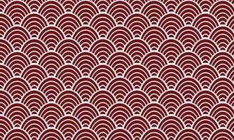 Japanese pattern background vector