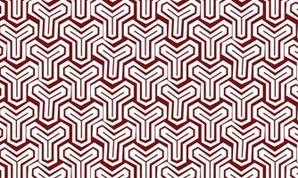 Geomatric Japanese pattern background vector