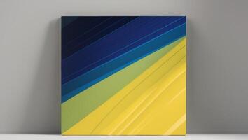 Abstract background with colorful diagonal stripes and gradient photo