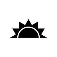 Sun icon, sun icon design symbol. Sun icon design symbol vector
