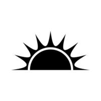 Sun icon isolated on white background. Sun icon. Sun icon vector