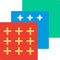 Layers Illustration Flat Design vector