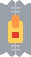 Zip Illustration Flat Design vector