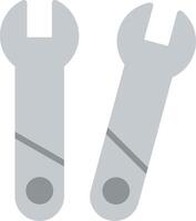 Wrench Illustration Flat Design vector