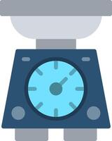 Weight Scale Illustration Flat Design vector