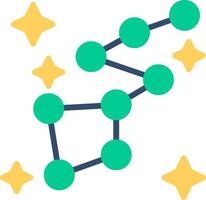 Constellation Illustration Flat Design vector