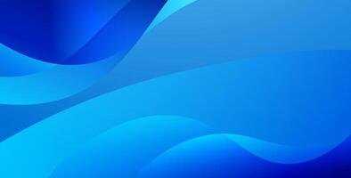 modern abstract blue liquid gradient color with simple shape cool trendy design banner background vector