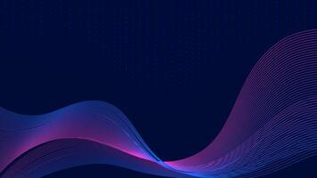 abstract colorful wavy line decoration geometric background. vector