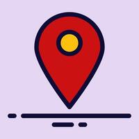 Map and Pointer Icons - Essential for Digital Navigation vector