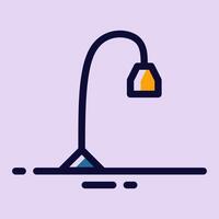Innovation Light Bulb Icon - Clean Linear Style for Modern Use vector