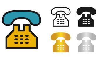 Best Phone Icon - News and Media Streaming Elements Design vector