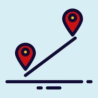 Location Pointer Icon Collection - Modern and Versatile vector