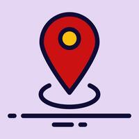 Map Icons and Location Symbols - Perfect for Navigation Design vector