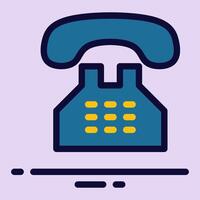 Phone Icon - Ideal for News and Media Applications vector