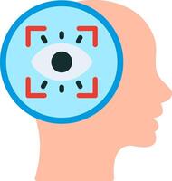 Vision Illustration Flat Design vector