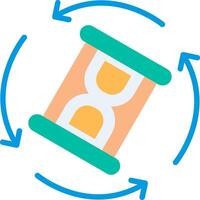 Process Illustration Flat Design vector
