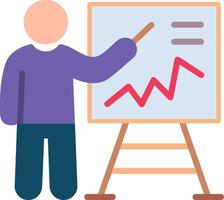 Presentation Illustration Flat Design vector