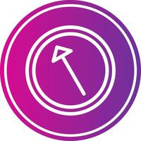 Left Up Colorful Icon Style vector