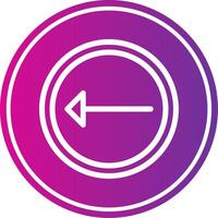 Left Colorful Icon Style vector