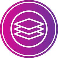 Layers Colorful Icon Style vector