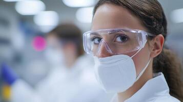 High Tech Lab Environment with Team Collaboration and Innovation in Product Development for Scientific Advancements and Cutting-Edge Research photo
