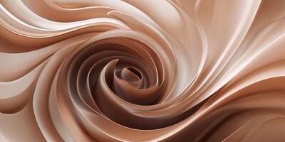 Elegant Organic Abstract Swirls in Mocha TonesElegant Organic Abstract Swirls in Mocha Tones. photo