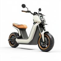 Electric scooter design showcasing modern features and unique style optimized for urban travel photo