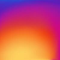 Bright high saturation gradient color background. Colorful hipster social media photo sharing template wallpaper vector