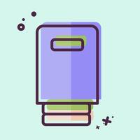 Icon Drip. related to Vape symbol. MBE style. design editable vector