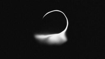4k Black and White Abstract Noise Movement Circle video