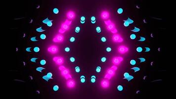 Cyan and Pink Stage Strobe Lights Background VJ Loop in 4K video