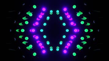 Purple and Turquoise Stage Strobe Lights Background VJ Loop in 4K video