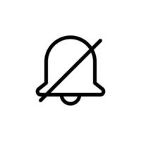 silent notification Ready-to-Use Icon Design Templates vector