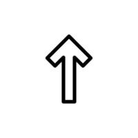 arrow, up Icon Design for Mobile Apps vector