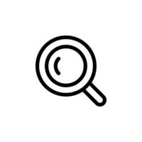 search button Simple and Elegant Icon Design Template vector