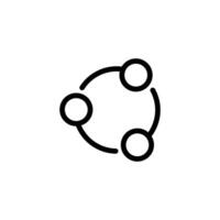 share Iconic Design Concept vector