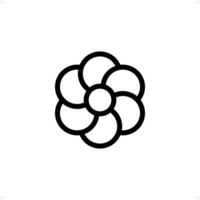 flower, garden Stylish Icon Design Template vector