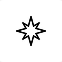 star, starlight Custom Icon Design for Logo Creation vector